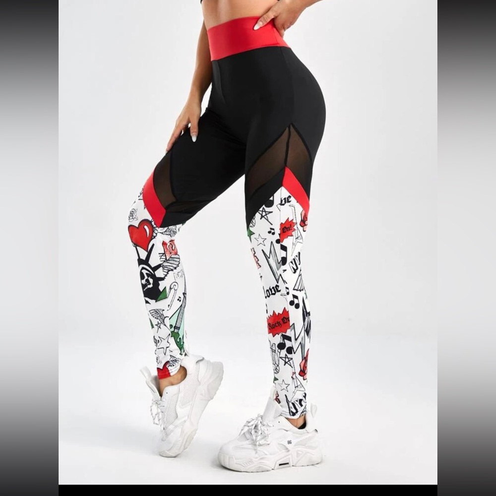 Shein active leggings